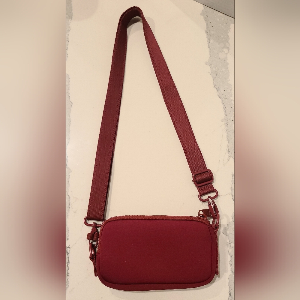 Dagne Dover X Sephora Limited Edition Mara Phone Sling Burgundy Red - Picture 9 of 16